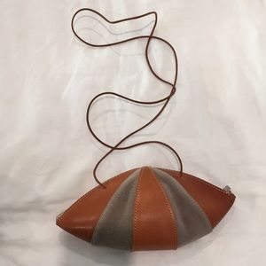 handmade leather crossbody bag